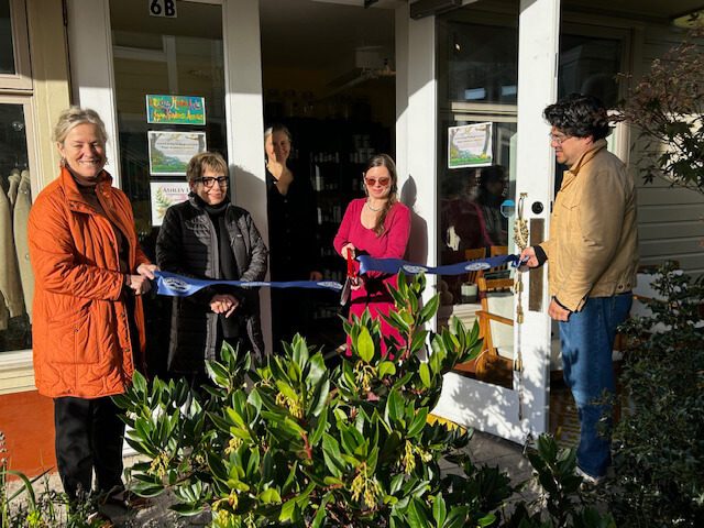 Ribbon Cutting San Juan Island