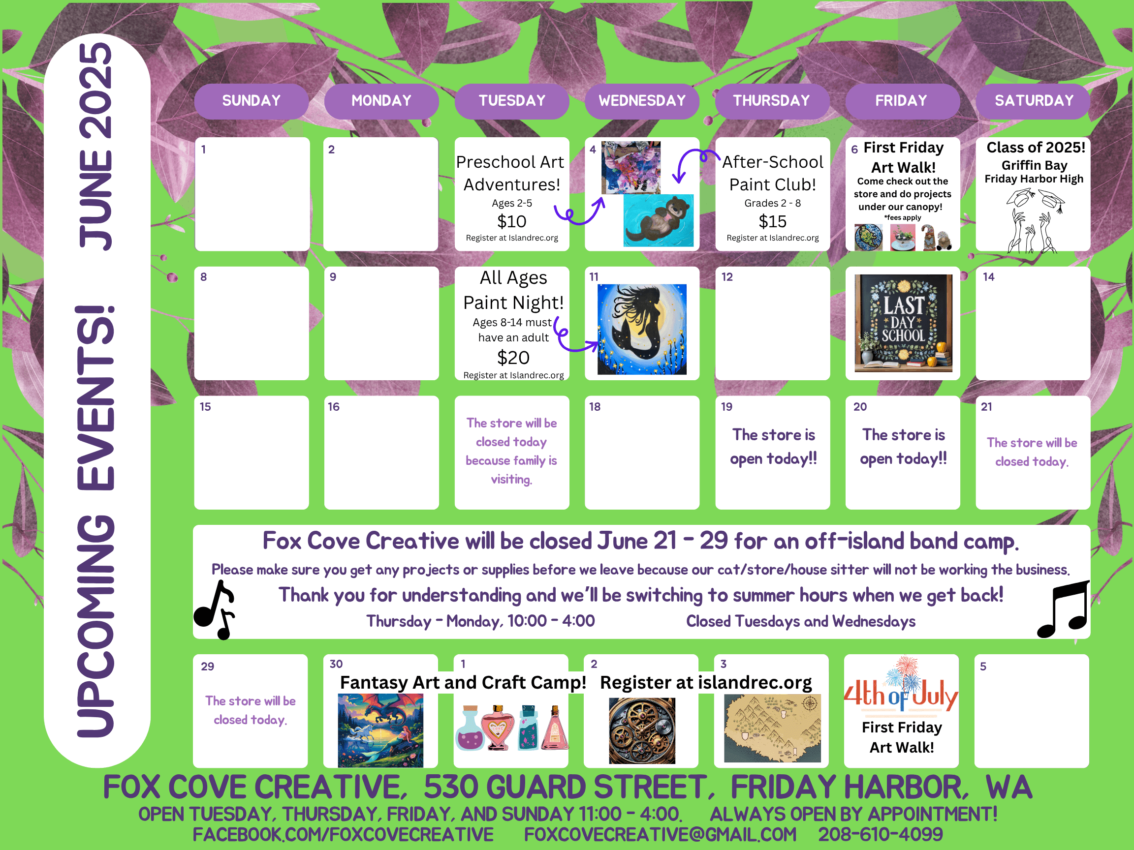 June 2025 Calendar