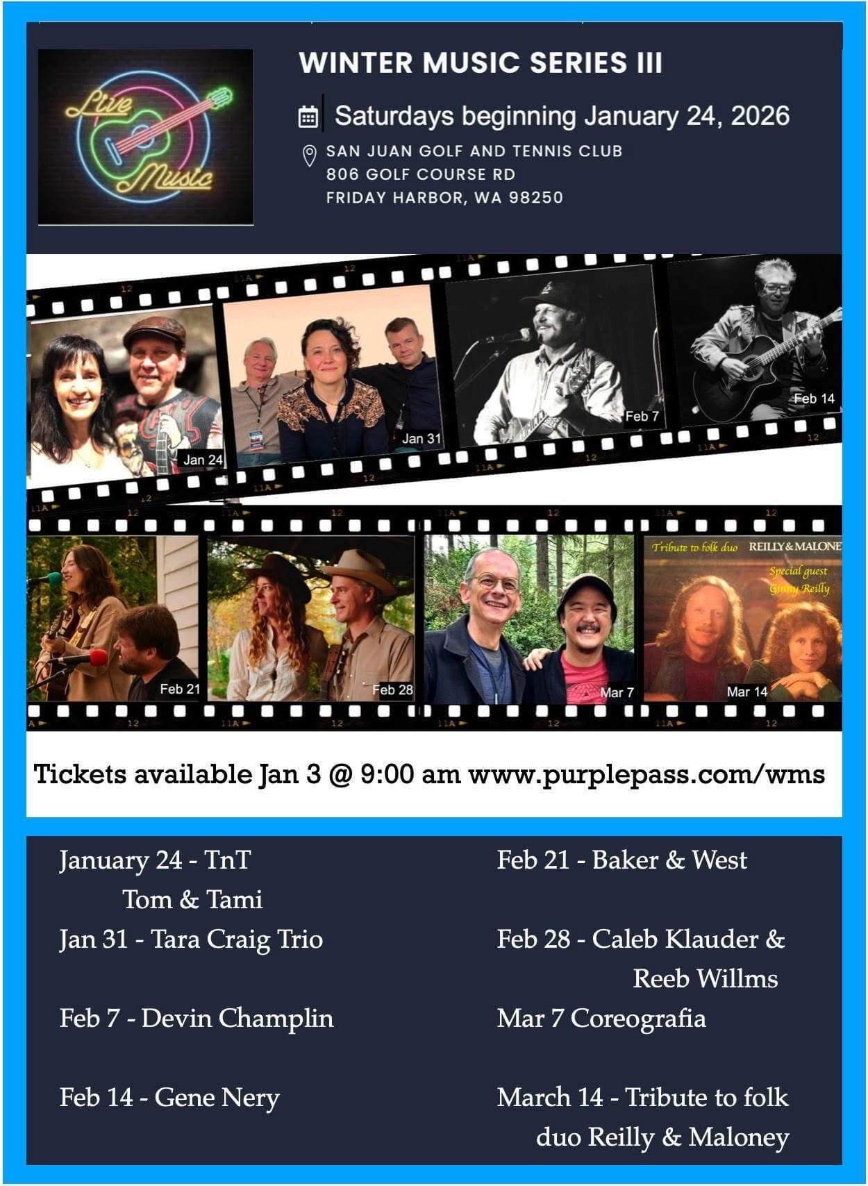 San Juan Winter Music